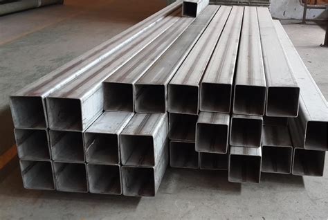 stainless steel box tubing parts